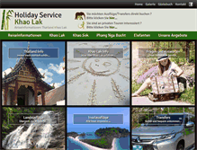 Tablet Screenshot of holiday-service-khaolak.com